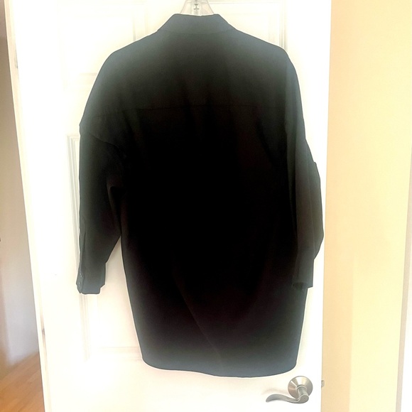 Stella McCartney cotton with yellow zipper embroidery beautiful high low blouse - Picture 5 of 5